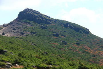 みちのくの秋　安達太良山の紅葉　