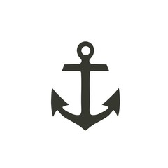 Anchor marine icon logo