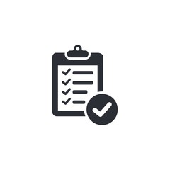 Check list icon logo