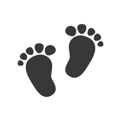 Footprints icon logo