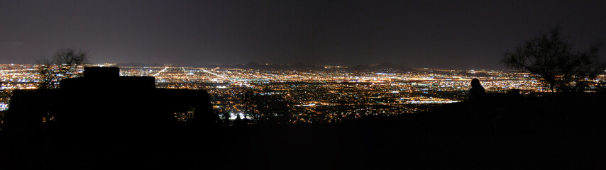 Naklejka premium Phoenix at Night