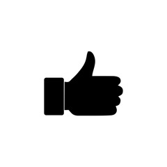 Thumbs up icon logo