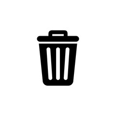 trash can icon logo