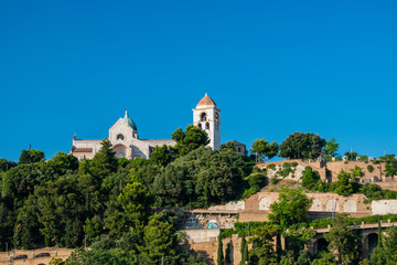View of San Ciriaco Cathedral.