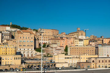 Fototapeta na wymiar View of Ancona Cityscape.