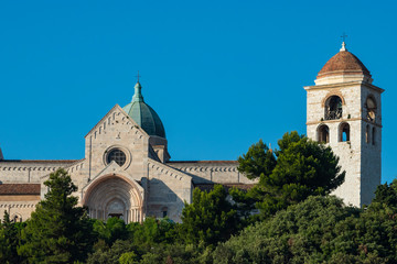 Fototapeta na wymiar View of San Ciriaco Cathedral.