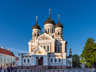 Obraz premium Alexander Nevsky Cathedral in Tallinn; Estonia