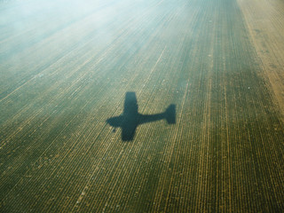Shadow air plane farm 