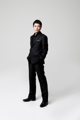 Businessman. Business image of a Korean man in his 30s.