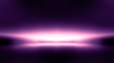 Purple  empty room studio gradient used for background and display your product