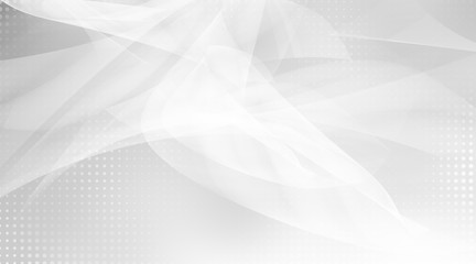 Abstract white and gray modern geometrical backdrop wallpaper. Light grey motion silver line design background. for artwork screen backdrop or product montage.