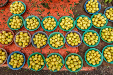 Fresh lemons sold in KR market share located in Bangalore which is one of the oldest and most significant market in India