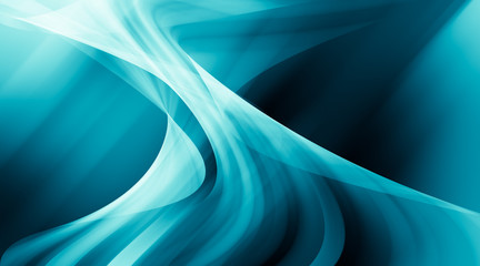 blue line motion background / dark blue gradient abstract background