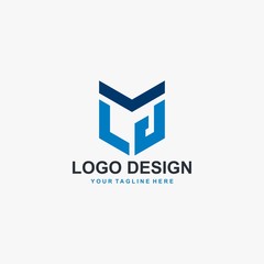 Letter MLG logo design vector. Monogram LG logo design. Outline type vector icon.