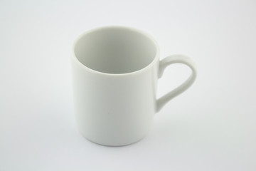 white cup