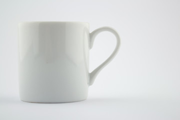 white coffee cup