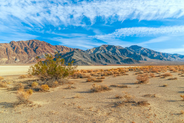 Racetrack Playa in Death Valley National Park.California.USA