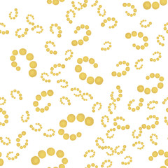 Abstract Pattern Coloring of yellow dots