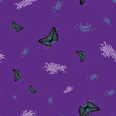 Seamless repeat pattern. Vector illustration.