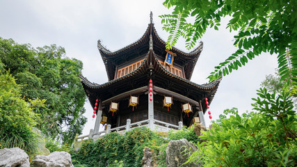 The Zhu garden  of the ancient town of Wuyuan, Shangrao City, Jiangxi Province, China