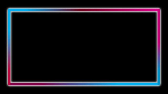 POPULAR abstract line background blue purple animation