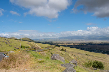 Fototapeta premium ハワイ島の美しい草原