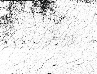 crack ground for abstract background on white background