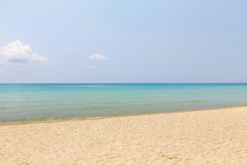Fototapeta na wymiar beach landscape at koh kood Thailand