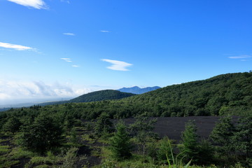 Fototapeta premium sea of clouds Mt.Fuji Gotenba trail