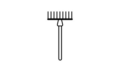 Pitchfork icon for farming and gardening tools