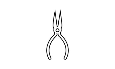 Pliers icon for gripping and cutting tools
