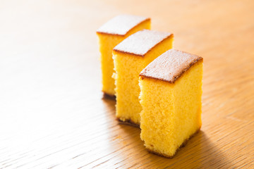  japanese sweets, castella cake,  (Japanese sponge cake)