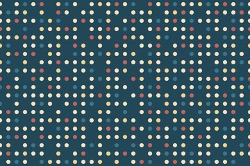 Seamless texture of dots of different colors. Background for substrates for printing products. Texture for printing on fabric