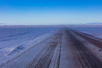 Frozen Tundra West Desert