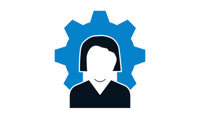 User setting icon for profile configuration and preferences