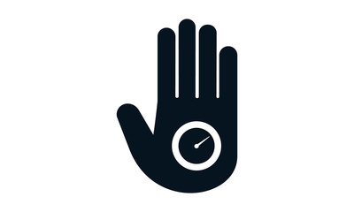 Time icon for tracking and organization