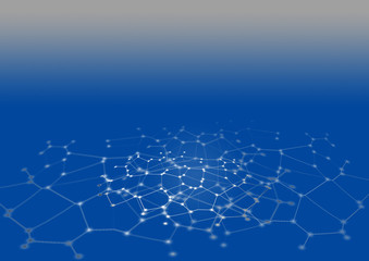 デジタルイメージ青