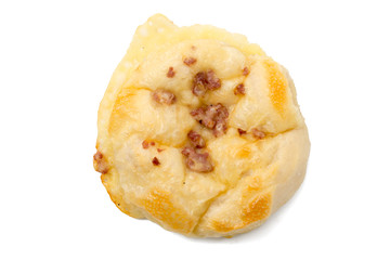 Brötchen mit Käse überbacken