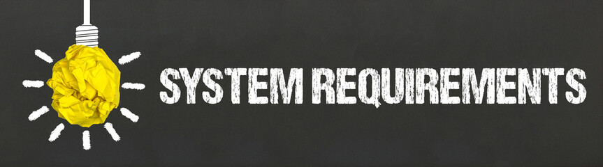System requirements 
