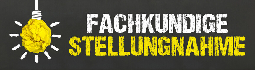 Fachkundige Stellungnahme 