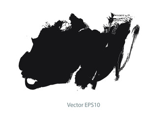 brush strokes watercolor background. vector background