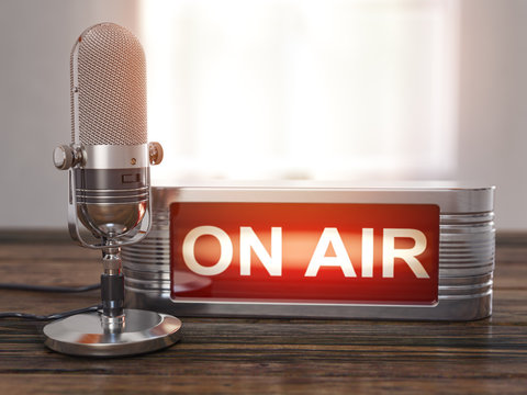 On Air Radio Sign Images – Browse 33,891 Stock Photos, Vectors, and Video