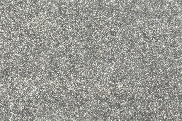 Silver glitter texture