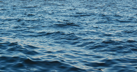 Sea surface water wave ripple
