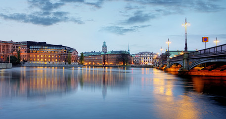 Stockholm, Sweden. Riksdag (parliament) building.