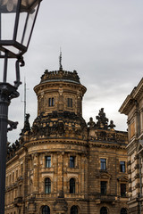 Fototapeta na wymiar Historical buildings of Dresden.