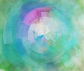 Obraz premium watercolor gradient color with brush strokes texture background