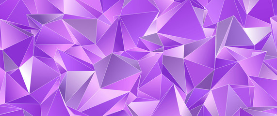 3d Triangles, abstract  background. Design wallpaper.