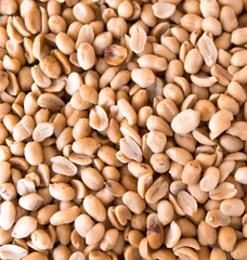 Roasted and salted peanuts