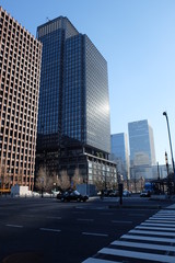 skyscrapers in Tokyo